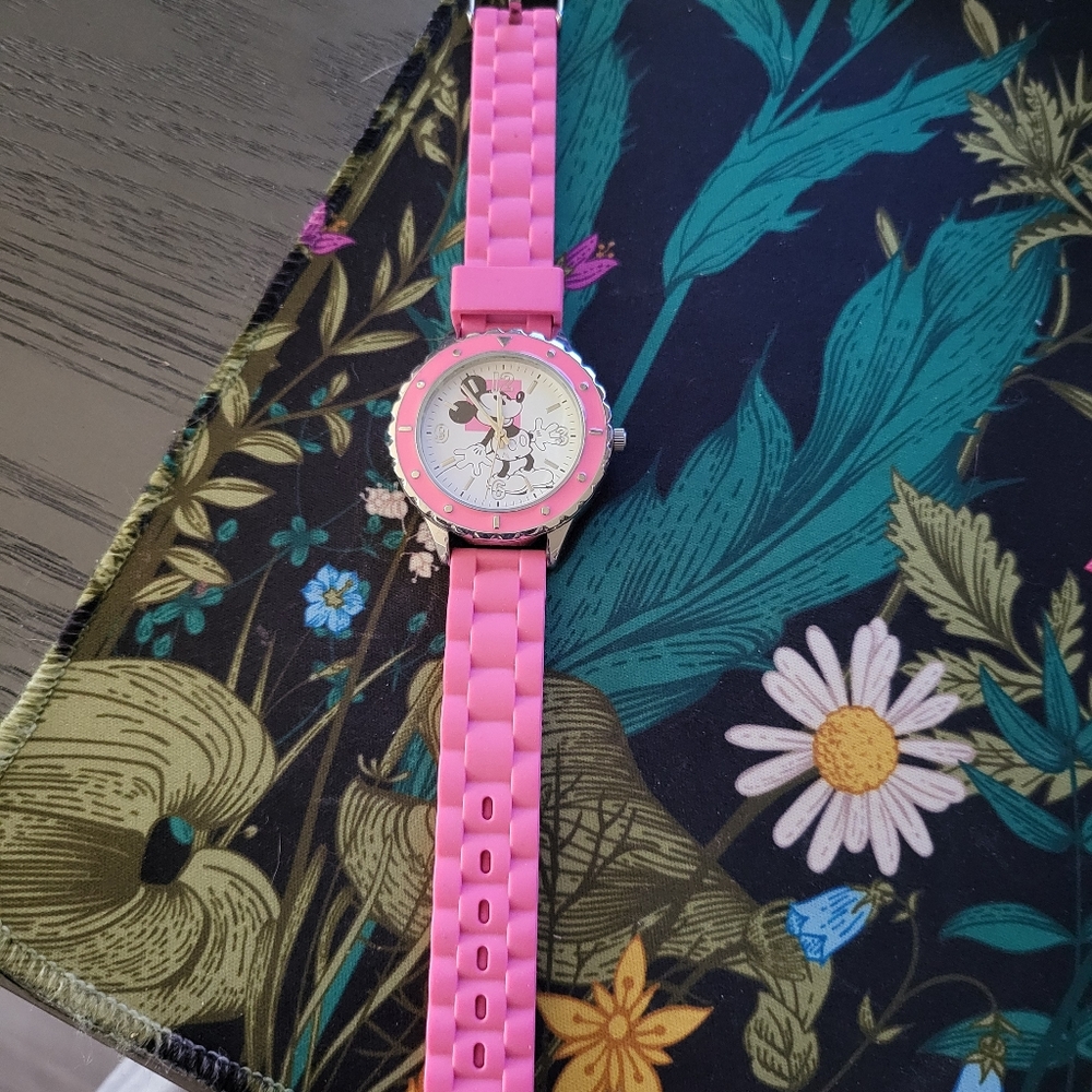Pink Disney Watch